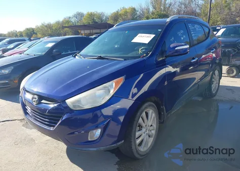 2013 Hyundai Tucson Limited из США, поврежденный, VIN KM8JU3AC4DU693460